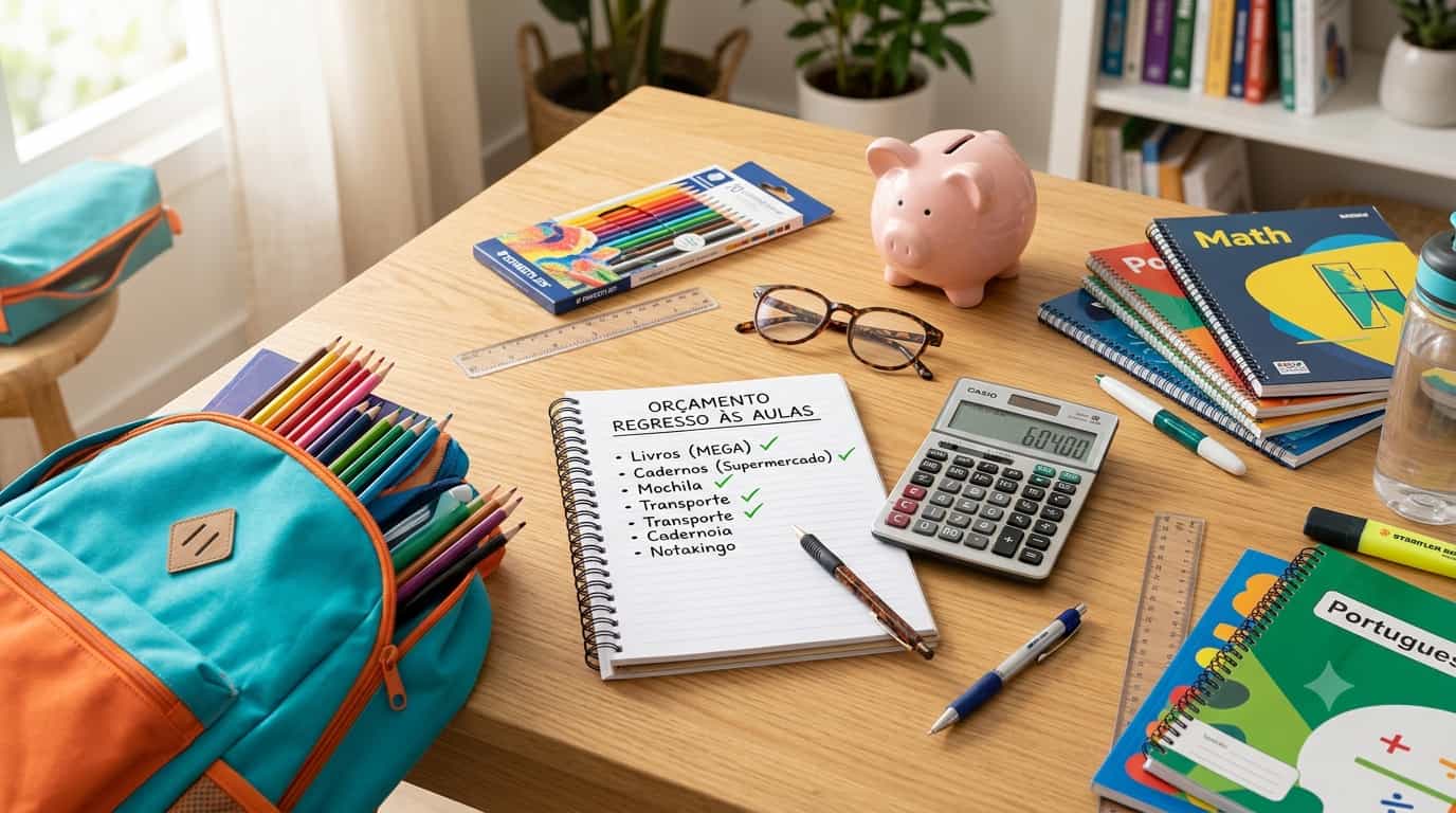 Regresso às aulas como preparar o orçamento familiar sem stress